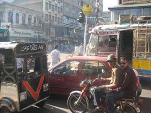 Pakistan-trafik